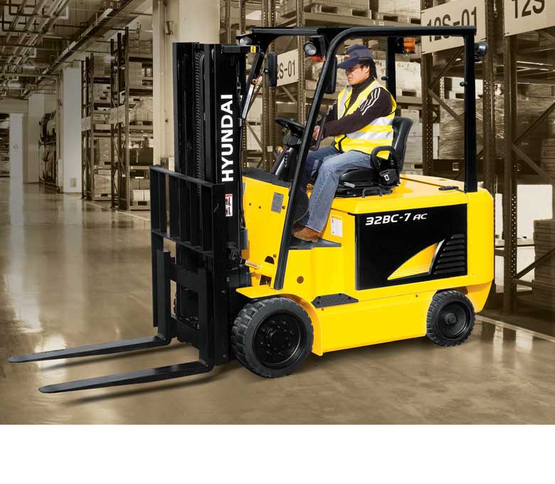 Hyundai 7AC Series Cushion Tire Electric Forklifts